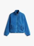 Denim Zip-Thru Chambray Denim Jacket  Women