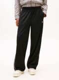 Black Tommy Badge Interlock Knit Relaxed Joggers  Women