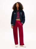 Pink Tommy Badge Interlock Knit Relaxed Joggers  Women