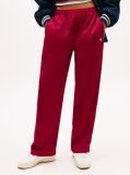 Pink Tommy Badge Interlock Knit Relaxed Joggers  Women