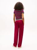 Pink Tommy Badge Interlock Knit Relaxed Joggers  Women