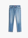 Denim Whiskered Mid Rise Slim Jeans  Women
