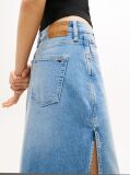 Denim Claire Whiskered Split Maxi Denim Skirt  Women