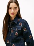 Denim Embroidery Denim Trucker Jacket  Women