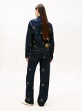 Denim Embroidery Denim Trucker Jacket  Women