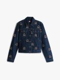 Denim Embroidery Denim Trucker Jacket  Women