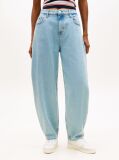 Denim Faded Balloon Tapered Leg Jeans  Women