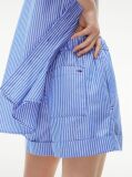 Multi Poplin Wide Leg Shorts  Women