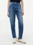 Denim Ultra High Rise Tapered Mom Jeans  Women