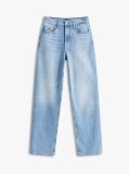 Denim High Rise Slim Straight Leg Jeans  Women