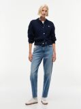 Denim Ψηλόμεσο Τζιμ Mom Σε Tapered Γραμμή  Γυναίκες