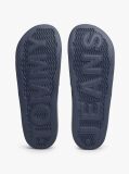 Blue Essential Flag Badge Pool Slides  Men
