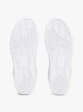 White Essential Retro Leather Basketball Trainers  Men