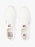 White Essential Flatform Skate Trainers  Men