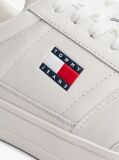 Beige The Greenwich Essential Leather Trainers  Men