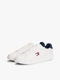 Multi Leather Archive Court Trainers  Men