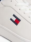 Multi Leather Archive Court Trainers  Men