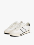 Μπεζ Ρετρό Δερμάτινα Sneakers  Άνδρες