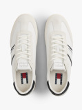 Μπεζ Ρετρό Δερμάτινα Sneakers  Άνδρες