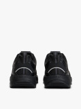 Black Mixed Texture Cleat Trainers  Men
