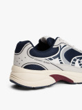 Multi Archive Mixed Texture Trainers  Men
