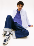 Multi Archive Mixed Texture Trainers  Men