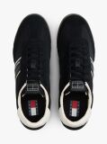 Μαύρο Ρετρό Sneakers Με Μίξη Υφών  Άνδρες