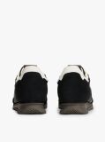 Μαύρο Ρετρό Sneakers Με Μίξη Υφών  Άνδρες