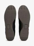Μαύρο Ρετρό Sneakers Με Μίξη Υφών  Άνδρες