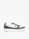 Multi Colour-Pop Leather Cupsole Archive Court Trainers  Men
