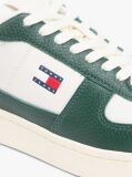 Multi Colour-Pop Leather Cupsole Archive Court Trainers  Men