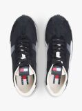 Μαύρο Ρετρό Σουέτ Sneakers  Άνδρες