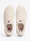 Beige The Greenwich Suede Flatform Trainers  Women