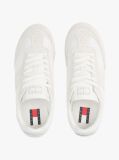 Beige Leather Cleat Classic Runner Trainers  Women