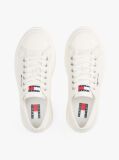 Άσπρο Denim Sneakers Σε Στιλ Πλατφόρμας  Γυναίκες