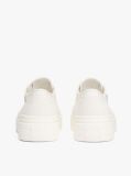 Άσπρο Denim Sneakers Σε Στιλ Πλατφόρμας  Γυναίκες