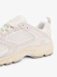 White Archive Suede Mesh Trainers  Women