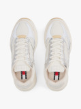Multi Mixed Texture Archive Runner Trainers  Women