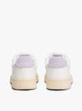 Multi Leather Archive Court Trainers  Women
