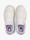 Multi Leather Archive Court Trainers  Women