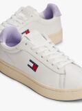 Multi Leather Archive Court Trainers  Women