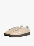 Beige The Greenwich Suede Mixed Texture Trainers  Women