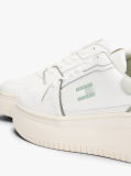 Multi Fine Cleat Platform Retro Basketball Trainers  Women