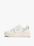 Multi Fine Cleat Platform Retro Basketball Trainers  Women