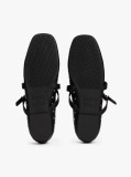 Black Studded Mary Jane Ballerinas  Women