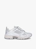 Ασημί Sneakers Με Διάτρητα Πάνελ  Γυναίκες