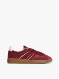Red The Greenwich Suede Trainers  Women