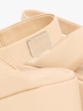 Beige Padded Strap Wedge Sandals  Women