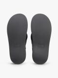 Black Padded Strap Wedge Sandals  Women
