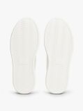 White Canvas Platform Trainers With Charms  Women
